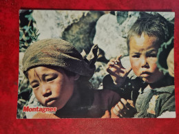 CARTE NEPAL MONTAGNES SHERPAS DE DINGBOCHE - Népal