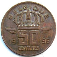 Pièce De Monnaie 50 Centimes 1996  Version Belgique - 50 Cent