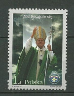 POLAND MNH ** 3695 PAPE JEAN PAUL II Religion - Unused Stamps