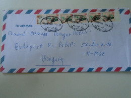 D198256  Israel  Airmail  Cover 1998  - Tel Aviv -Yafo    Sent To Hungary - Brieven En Documenten