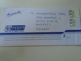 D198260 Israel  Cover  Ca 1999  - Tel Aviv -Yafo    Sent To Hungary - Briefe U. Dokumente