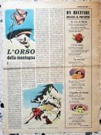 709> Favola Di NATALE < CORRIERE DEI PICCOLI 1955 "L'Orso Della Montagna" Di Vera Luce Lilli - Da Incorniciare! - Other & Unclassified