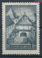 Jugoslawien 439I, Mit Stecherzeichen Gestempelt 1941 Briefmarkenausstellung (10174343 - Oblitérés