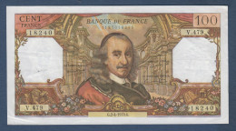 100 Francs  Corneille   Du  2 - 4 - 1970 - 100 F 1964-1979 ''Corneille''