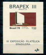 BRASILIEN Block 39, Bl.39 Mnh - BRAPEX III - BRAZIL / BRÉSIL - Blocks & Sheetlets