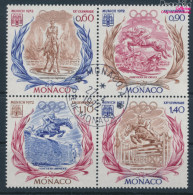 Monaco 1045-1048 Viererblock (kompl.Ausg.) Gestempelt 1972 Olympiade (10196409 - Gebruikt
