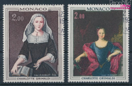 Monaco 1102-1103 (kompl.Ausg.) Gestempelt 1973 Gemälde (10196391 - Used Stamps