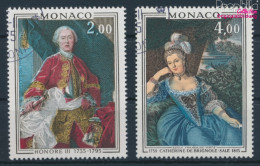 Monaco 1202-1203 (kompl.Ausg.) Gestempelt 1975 Gemälde (10196366 - Used Stamps