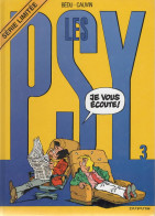 LES PSY  Je Vous écoute   Tome 3    De BEDU / CAUVIN   EDITIONS DUPUIS - Psy