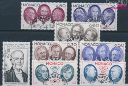 Monaco 1211-1218 (kompl.Ausg.) Gestempelt 1976 Literarischer Rat (10196364 - Oblitérés