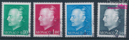Monaco 1251-1254 (kompl.Ausg.) Gestempelt 1977 Freimarken: Fürst Rainer III. (10196349 - Gebraucht