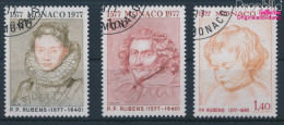 Monaco 1270-1272 (kompl.Ausg.) Gestempelt 1977 Peter Paul Rubens (10196342 - Usati