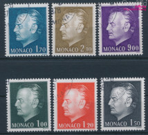 Monaco 1325-1330 (kompl.Ausg.) Gestempelt 1978 Freimarken: Fürst Rainier I. (10196328 - Gebruikt