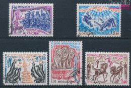 Monaco 1351-1355 (kompl.Ausg.) Gestempelt 1978 Zirkus-Festival (10196322 - Used Stamps