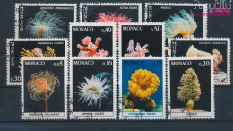 Monaco 1449-1459 (kompl.Ausg.) Gestempelt 1980 Fauna Des Mittelmeeres (10196291 - Used Stamps