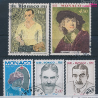 Monaco 1491-1495 (kompl.Ausg.) Gestempelt 1981 Persönlichkeiten (10196279 - Usados