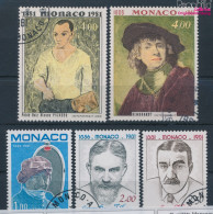 Monaco 1491-1495 (kompl.Ausg.) Gestempelt 1981 Persönlichkeiten (10196279 - Gebraucht