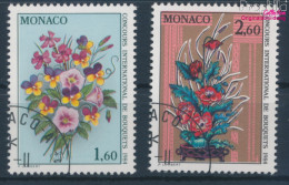 Monaco 1602-1603 (kompl.Ausg.) Gestempelt 1983 Blumenbinderei (10198033 - Usados