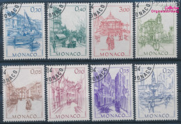 Monaco 1634-1641 (kompl.Ausg.) Gestempelt 1984 Frühere Ansichten Aus Monaco (10198022 - Used Stamps