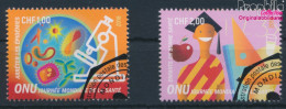 UNO - Genf 1029-1030 (kompl.Ausg.) Gestempelt 2018 Weltgesundheitstag (10196770 - Gebraucht