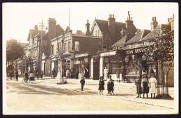 Um 1910 Ungelaufene Foto AK: High Street. Chislehurst. Bromley. Mit Geschäften. - London Suburbs