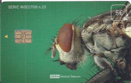 TARJETA ISERN DE TV Y TELEFONO INSECTOS 23 - Andere & Zonder Classificatie