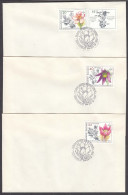 Bulgaria 1991 - Medicinal Plants, Mi-Nr. 3953/58, 6 FDC (2 Scan) - FDC