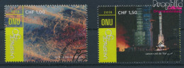 UNO - Genf 1041-1042 (kompl.Ausg.) Gestempelt 2018 Erforschung Des Weltraums (10196754 - Used Stamps