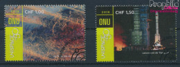 UNO - Genf 1041-1042 (kompl.Ausg.) Gestempelt 2018 Erforschung Des Weltraums (10196754 - Oblitérés