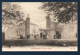 54. Environs De Lunéville. Blainville-sur-l'Eau. Vestige Des Remparts De 1633, La Porte Rouge, Grand' Rue. - Luneville