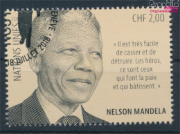 UNO - Genf 1044 (kompl.Ausg.) Gestempelt 2018 Nelson Mandela (10196731 - Usados