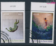 UNO - Genf 1112-1113 (kompl.Ausg.) Gestempelt 2020 Tag Der Erde (10196655 - Used Stamps