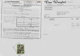 Ets VAN WEEGHEL – Lot De 2 Documents Commerciaux (1964) - 1950 - ...