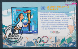 UNO - Genf Block63 (kompl.Ausg.) Gestempelt 2021 Olympische Sommerspiele (10196607 - Used Stamps