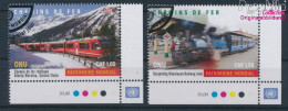 UNO - Genf 1140-1141 (kompl.Ausg.) Gestempelt 2021 Brücken Und Wasserstraßen (10196587 - Used Stamps