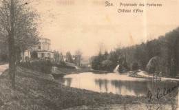 BELGIQUE - Liège - Spa - Promenade Des Fontaines - Château D'Alsa - Carte Postale Ancienne - Liege