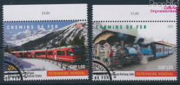 UNO - Genf 1140-1141 (kompl.Ausg.) Gestempelt 2021 Brücken Und Wasserstraßen (10196605 - Used Stamps