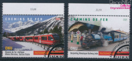 UNO - Genf 1140-1141 (kompl.Ausg.) Gestempelt 2021 Brücken Und Wasserstraßen (10196606 - Usati