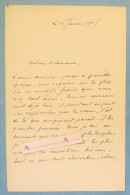 ● L.A.S 1905 Egypte (Prince Haida ?) à Juliette ADAM Lettre Egypt Le Caire - Madame SAND - Lettre Autographe - Historische Personen