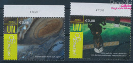 UNO - Wien 1017-1018 (kompl.Ausg.) Gestempelt 2018 Erforschung Des Weltraums (10216456 - Gebruikt