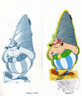 " 50 ANS D'ASTERIX " Sur Gravure Officielle 1er Jour De 2009 N° YT 4430 (OBELIX) En Parfait état. A SAISIR ! - Fumetti