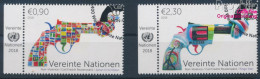 UNO - Wien 1041-1042 (kompl.Ausg.) Gestempelt 2018 Non Violence Project (10216425 - Gebruikt