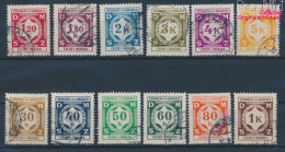 Böhmen Und Mähren D1-D12 (kompl.Ausg.) Gestempelt 1941 Dienstmarken (10219166 - Usados