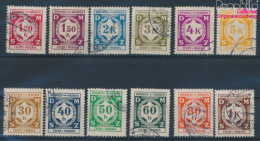 Böhmen Und Mähren D1-D12 (kompl.Ausg.) Gestempelt 1941 Dienstmarken (10219167 - Gebraucht