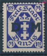 Danzig D12 Postfrisch 1921 Dienstmarke (10215298 - Dienstzegels