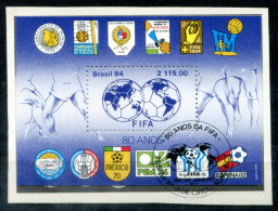 BRASILIEN Block 65, Bl.65 FD Canc. On Paper - FIFA, Fußball, Football, Calcio, Futebol - BRAZIL / BRÉSIL - Blocchi & Foglietti
