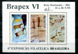 BRASILIEN Block 67, Bl.67 Mnh - Höhlenmalerei, Cave Painting, Peinture Rupestre - BRAZIL / BRÉSIL - Blocs-feuillets