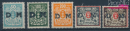 Danzig D36-D40 (kompl.Ausg.) Mit Falz 1923 Dienstmarke (10215729 - Dienstzegels