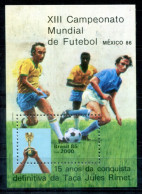 BRASILIEN Block 68, Bl.68 Mnh - Fußball-WM, Football, Calcio, Futebol - BRAZIL / BRÉSIL - Blokken & Velletjes