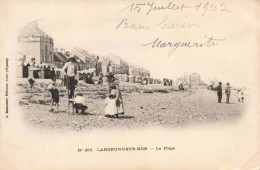 FRANCE - Langrune Sur Mer - La Plage - Animé - Carte Postale Ancienne - Caen